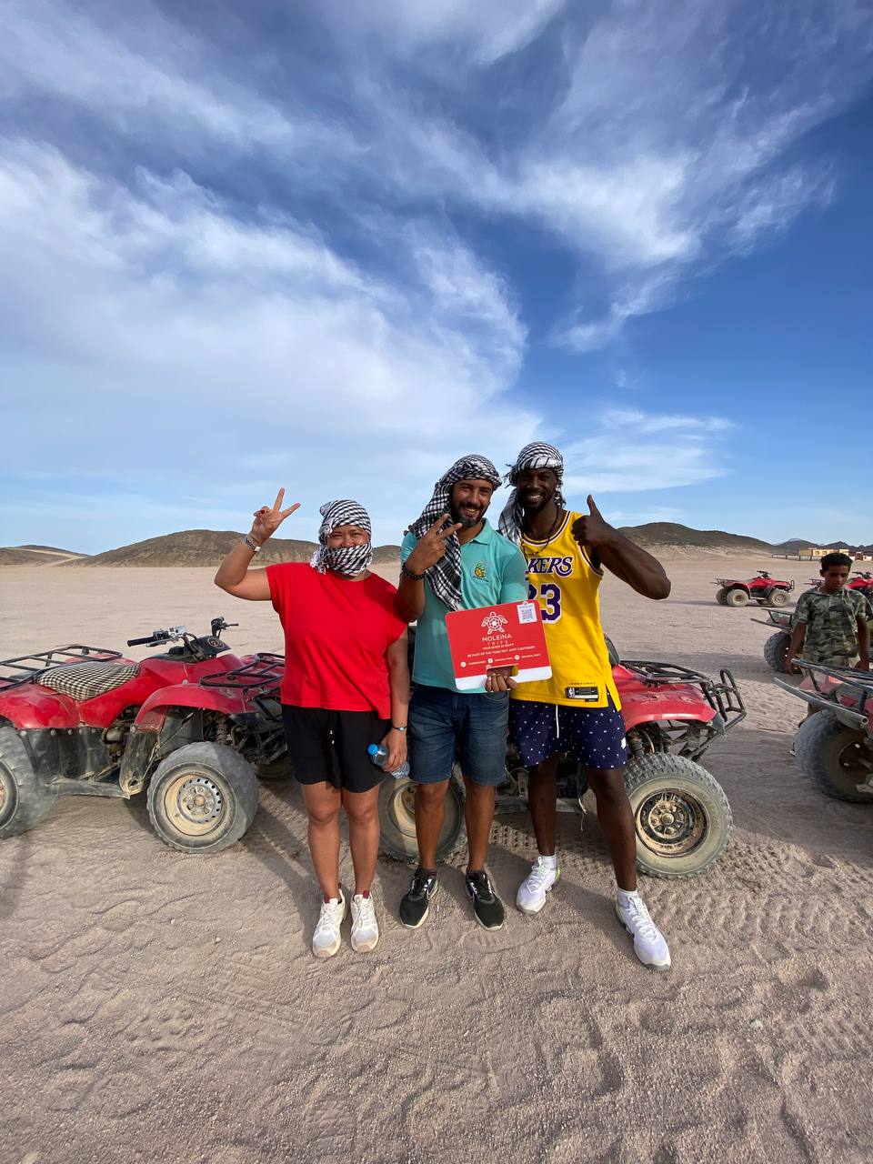 Sunset Quad Safari